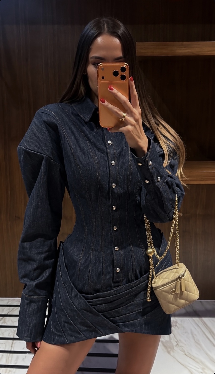 MARGOT denim obleka
