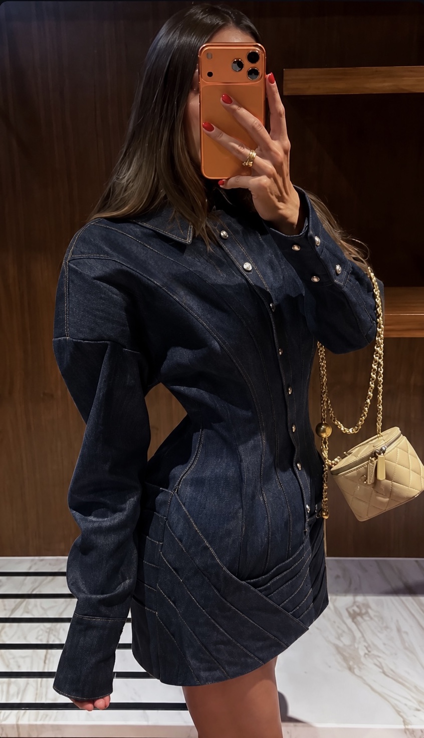 MARGOT denim obleka - slika 2