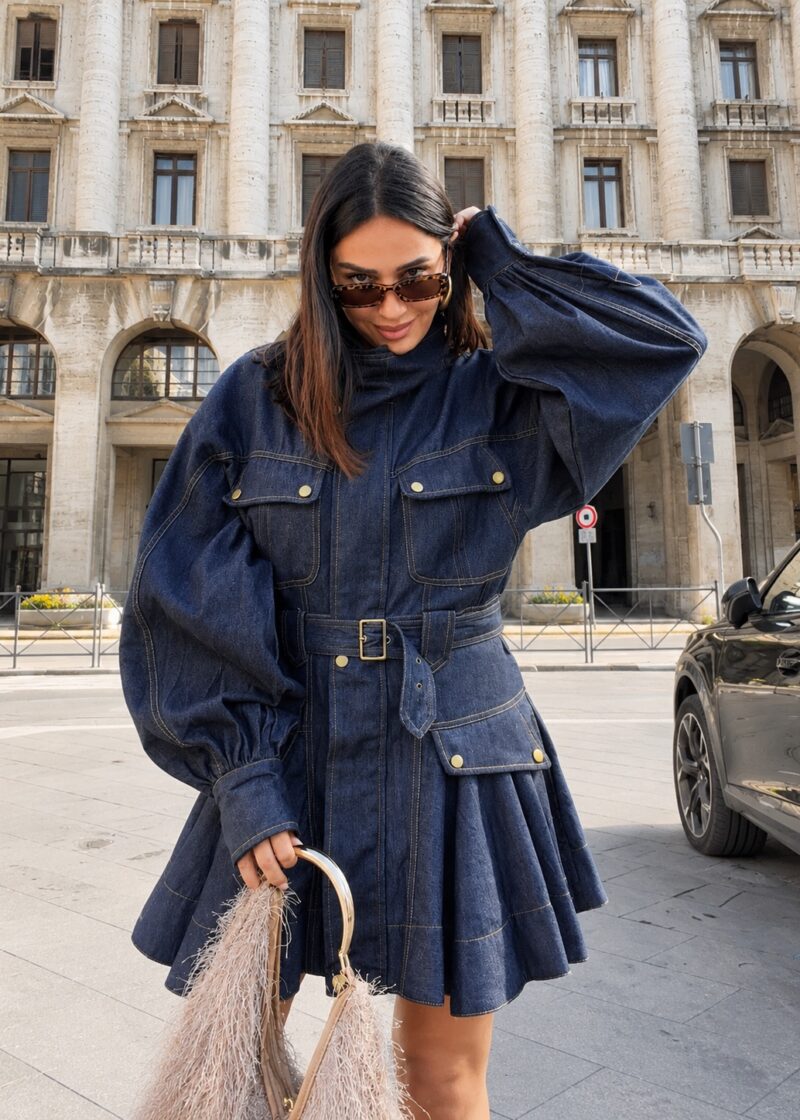 VENICE denim obleka